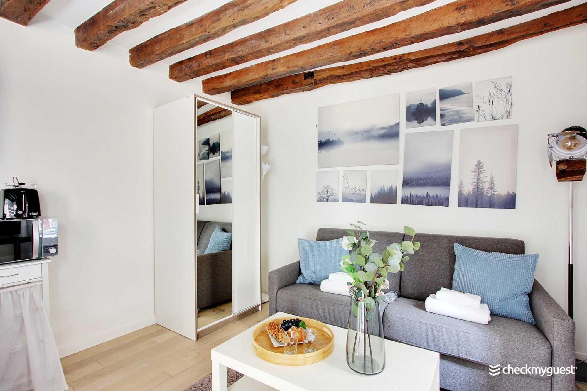 Cozy Studio 2P - Rue Mouffetard Paris Exterior foto